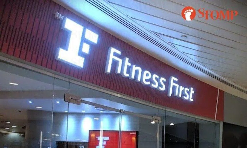 It happened at the Fitness First gym at Ang Mo Kio Hub.