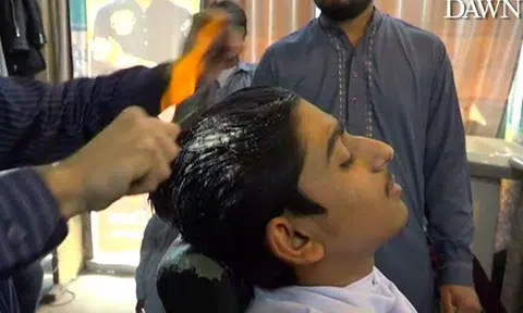 Only in Pakistan: Would you set your hair on fire to achieve the hottest hairstyle?