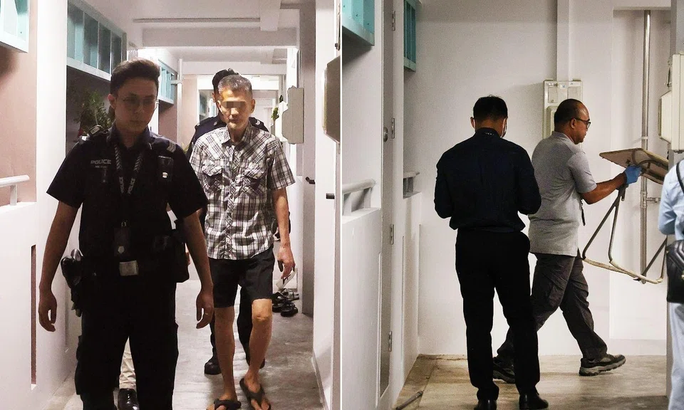 A 60-year-old woman was found dead at the foot of a Sembawang HDB flat on March 10.