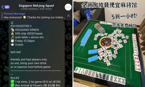 Illegal gambling ads online tout unlawful mahjong games in homes where you pay $6 per hour to play