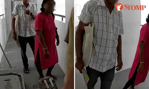 strangers enter woodlands bto flat undergoing renovation