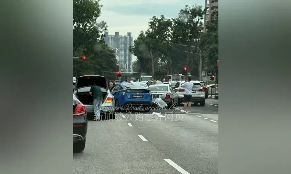 The accident took place in Jalan Bukit Merah, towards New Bridge Road. 