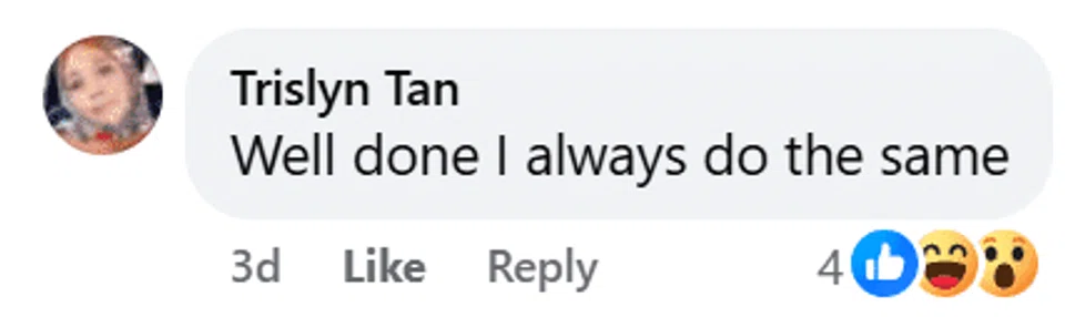 Comment in support of man