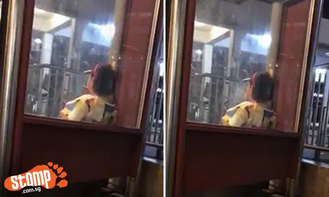 Auntie, don't you know you can get fined up to $1k smoking at bus stops?