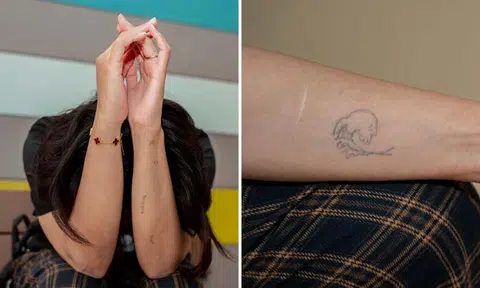 Woman inks herself with $80 machine from Shopee, hides tattoos from family for years