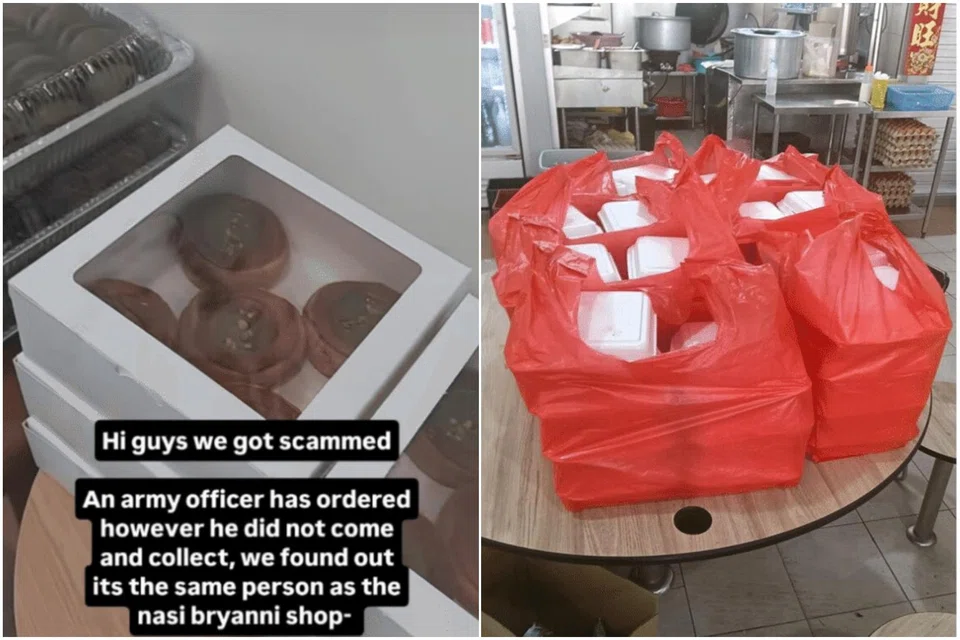 The Ministry of Defence had on Sept 14 warned the public about fraudulent bulk orders made by individuals impersonating SAF personnel.
