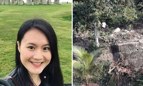 Lum Jie (left) and Gunung Pulai (right). Photo: Lianhe Wanbao and Facebook