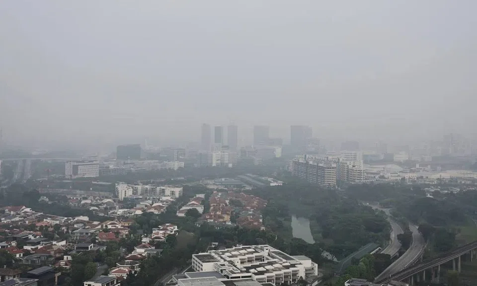 Singapore haze: Air quality in unhealthy range