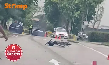 cyclist death, Defu Lane accident, trailer driver arrested