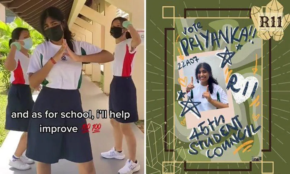 SAJC student wins hearts and votes with TikTok rap video for student election