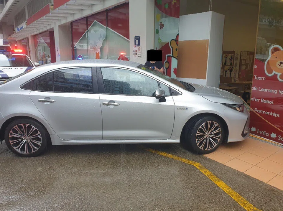 The incident occurred at the Maple Bear Preschool at Midview City in Sin Ming Lane on June 12, 2023.