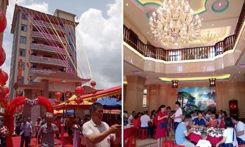Shanghai migrant worker builds extravagant 8-storey mansion with earnings after returning to village