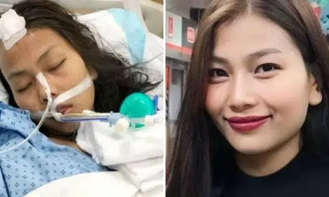 Ms Jomhao Veinthutheng suffered a stroke on Jan 13. PHOTOS: SANJANI BASDEO