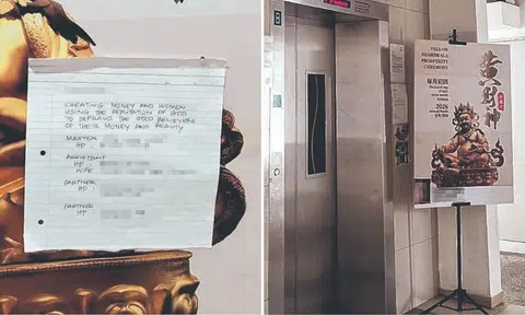 Loan sharks harass Yishun resident with bags of cement, funeral wreaths and God of Wealth 'advertisement'