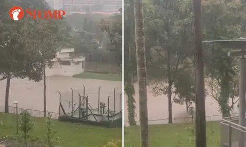 PUB warns of flood risk as Ulu Pandan Canal water level reaches 100% following heavy rainfall