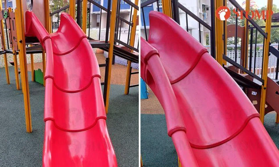 Slide at Ang Mo Kio playground assessed to be safe after Stomper worries it might hurt kids