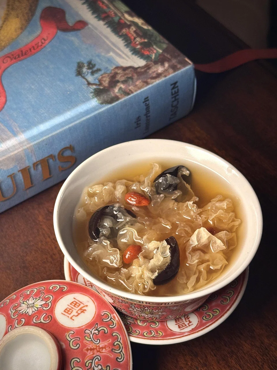 Seafood oolong brew.