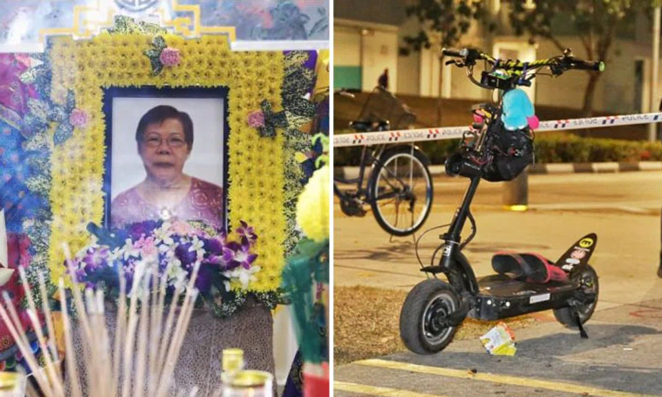 Madam Ong Bee Eng, a logistics assistant packer, died in hospital on Sept 25 after she was seriously injured in the accident. ST PHOTO: KHALID BABA, PHOTO: SHIN MIN DAILY NEWS
