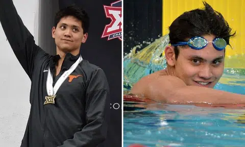Olympic champ Joseph Schooling smashes 8-year US meet record in 50-yard freestyle