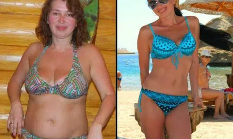 38-year-old woman loses more than 20kg to become a different person