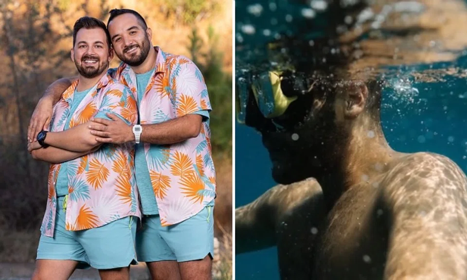 The episode's winning team were preschool teacher Ricky Rotandi and food stylist Cesar Aldrete, both 34, who are a dating couple from New York.