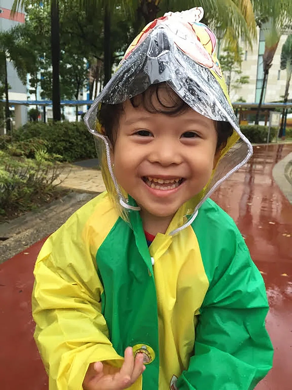 A pic of Yong Le taken in 2015, when he was three.