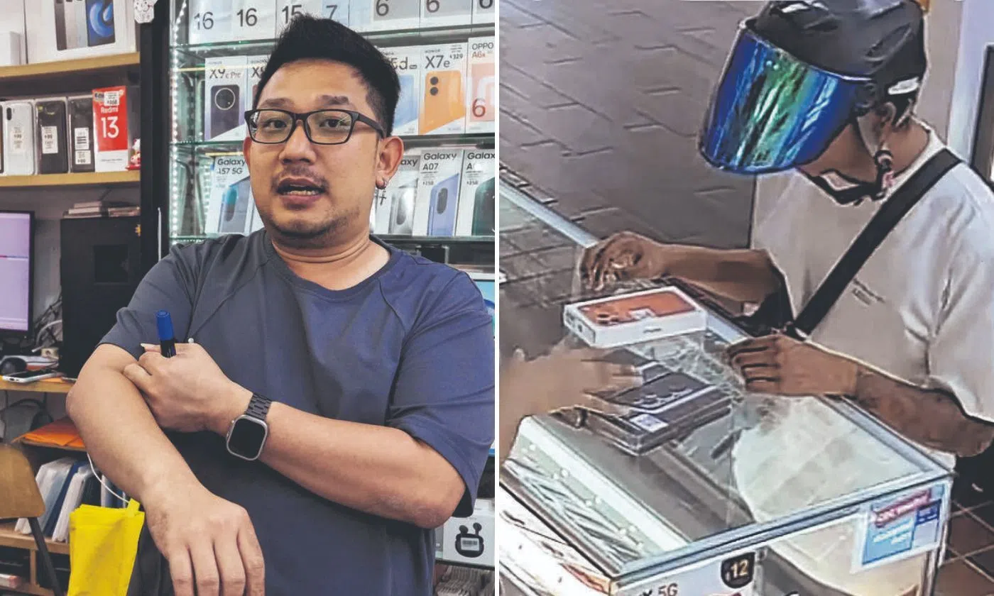 Hougang iPhone theft: Staff injured in chase | Stomp