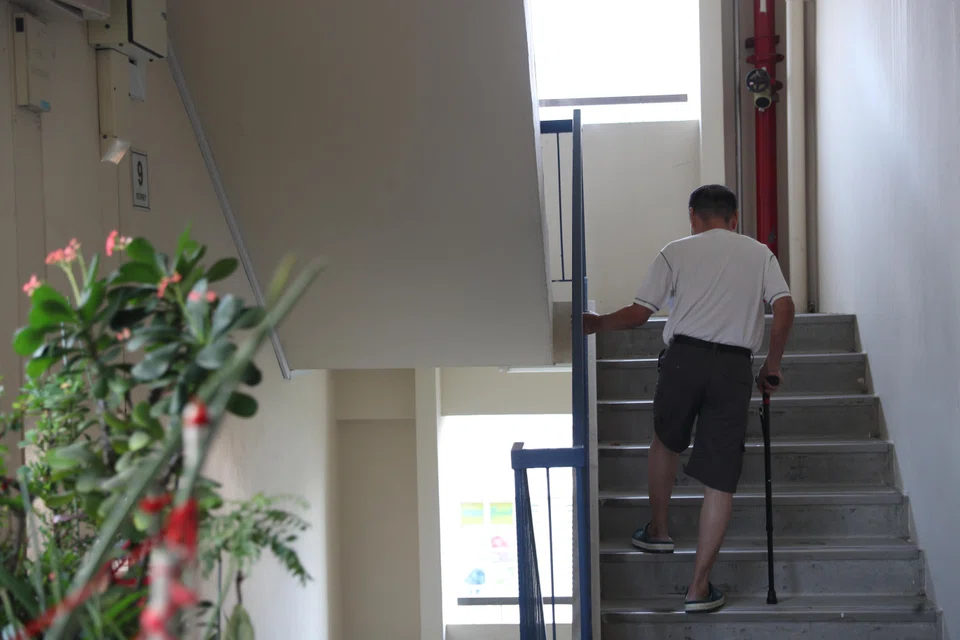 On solution for seniors living in HDB flats without direct lift access, one suggestion was for them to be allowed to sell their flats to HDB at market value, and given priority for BTO flats.