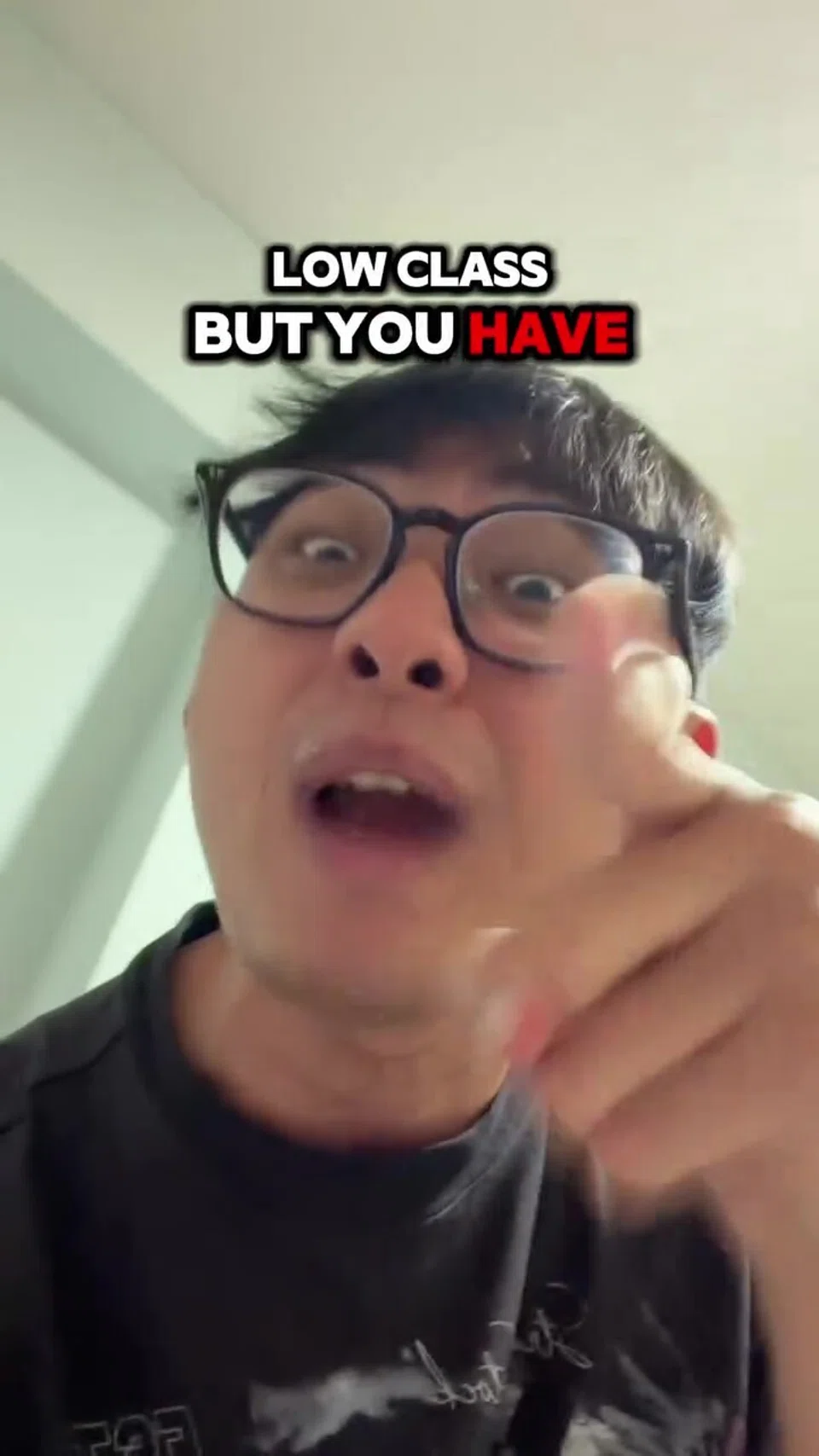 benwoah called low class creator at f1 event