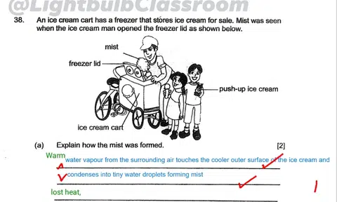 Private tutor teaching science is wrong about how ice-cream mist is formed, says ex-teacher