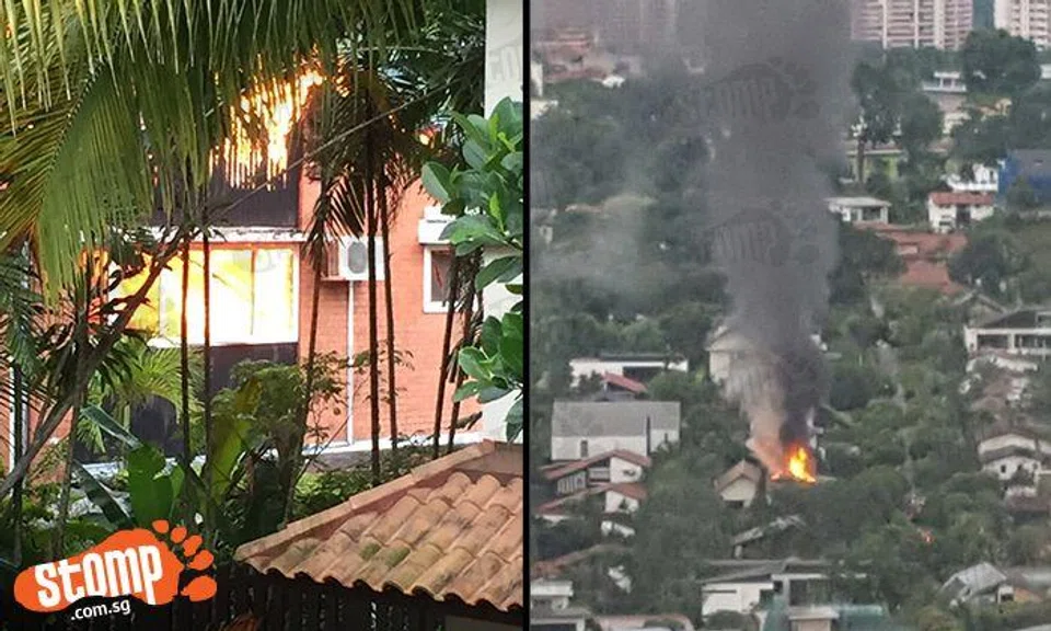 Roof of Sunset Way bungalow burns down after lightning strike