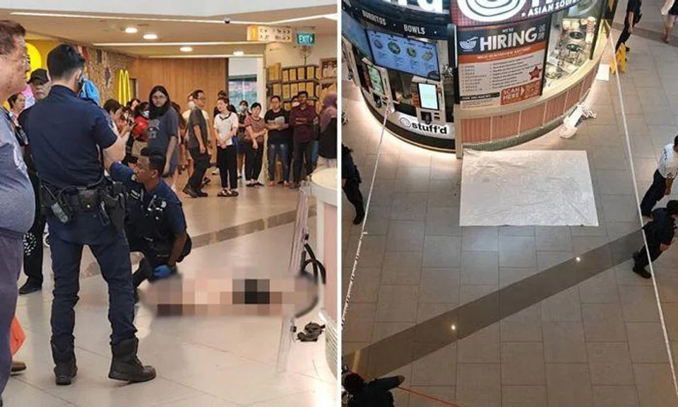 Topless 67-year-old man found lying unconscious with stab wounds at Sun Plaza