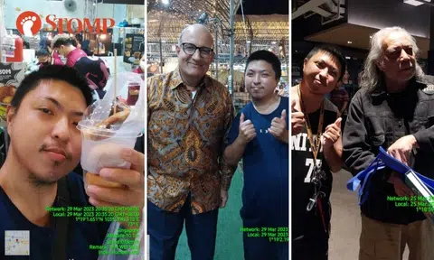 Stomper goes to Geylang Serai bazaar and takes photos with food, a minister and Ramli Sarip