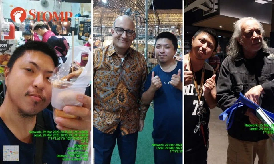 Stomper goes to Geylang Serai bazaar and takes photos with food, a minister and Ramli Sarip