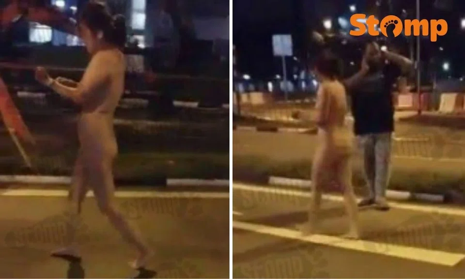 naked woman Upper Boon Keng Road stomp stories