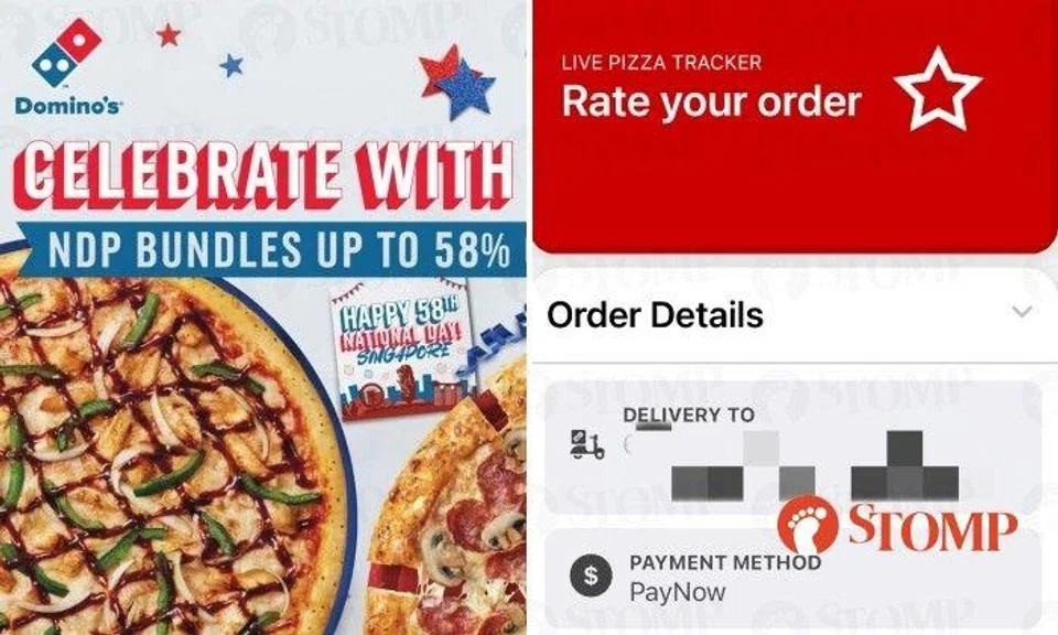 For Singapore's 58th birthday, Domino's Pizza had a National Day promo where you get 58 per cent off your pizzas.