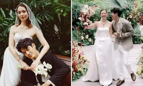 Nathan Hartono ties the knot with actress Liz Sergeant Tan