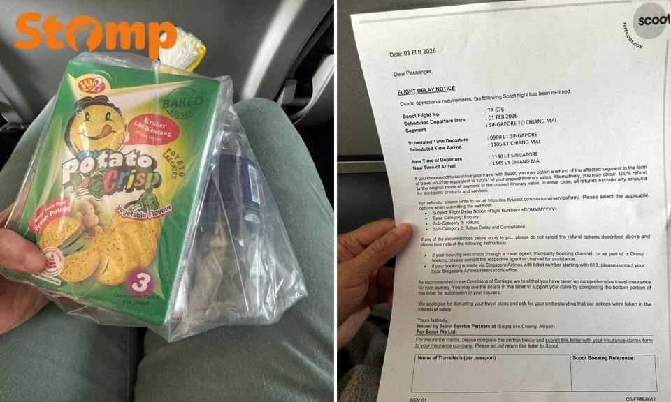 Snack and letter