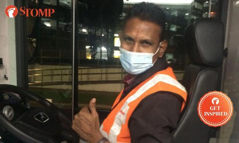 Commuter elated to meet SMRT bus captain who provides tip-top service again