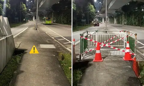 Cyclist injured on path not meant for bicycles, barriers erected after incident posted online