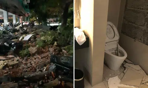 Shanmugam caught in Lombok earthquake that killed 82: "It was impossible to stand up"