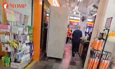 Supermarket advised to move fridge outside Bedok store after Stomper says it's 'obstructing' walkway