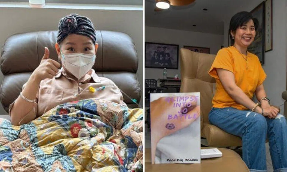 Ms Joanna Poon's numerous setbacks inspired her to write and self-publish a book, Glimpse Into Jo Battle.