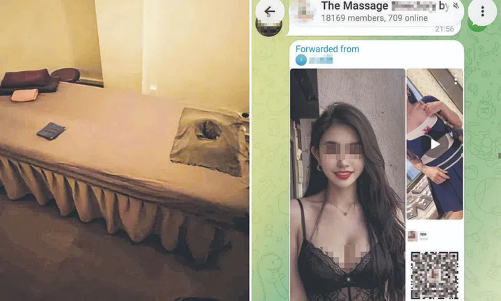 massage parlour workers using low pay to get clients, we might as well starve
