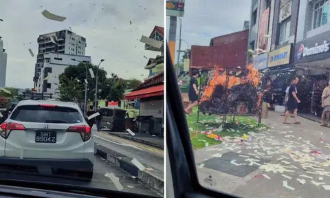 Viral video of joss paper and ashes flying everywhere sparks heated debate