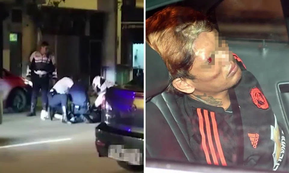 Police chase in Geylang leads to accident, 39-year-old driver arrested ...