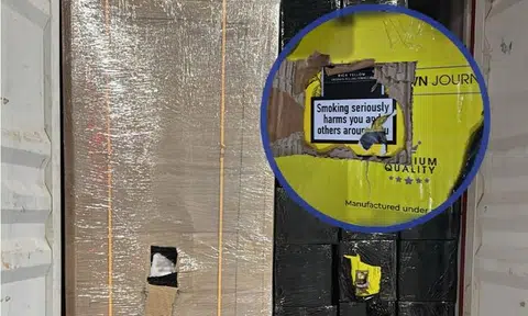 ICA uncovers 42,000 cartons of illegal cigarettes falsely declared as rubber mats