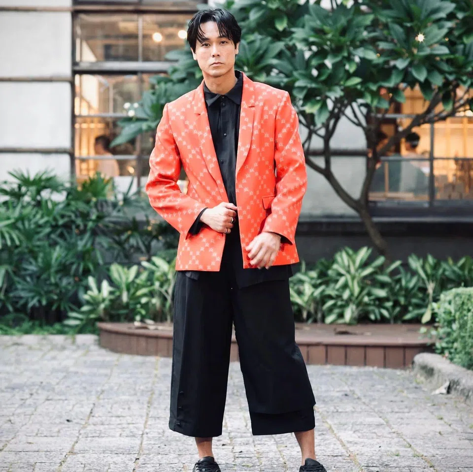 Singaporean actor Andie Chen shuttles between Singapore and Taipei, where his two children attend school. PHOTO: ANDIECHEN/FACEBOOK