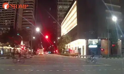 Cyclists pull 'stunts' and ride without safety gear or lights at CBD