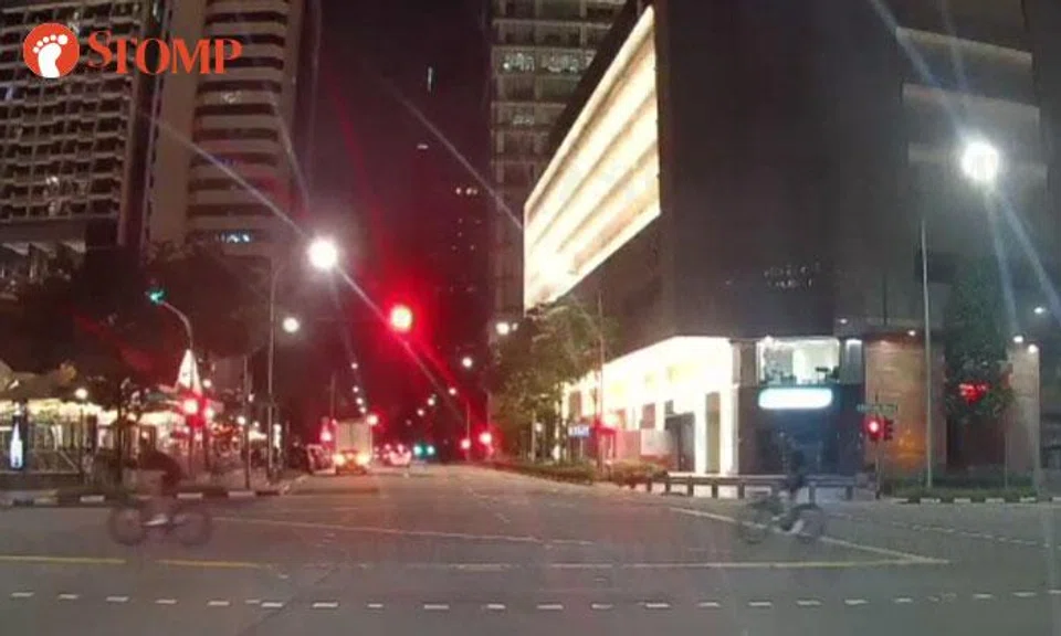 Cyclists pull 'stunts' and ride without safety gear or lights at CBD